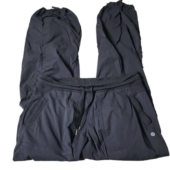 Lululemon dance studio pants black unlined 34" adjustable ankle - Picture 2 of 4